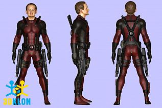 3D фигурка Deadpool